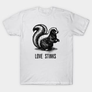 Funny Valentines Skunk T-Shirt